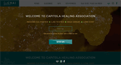 Desktop Screenshot of capitolahealers.com
